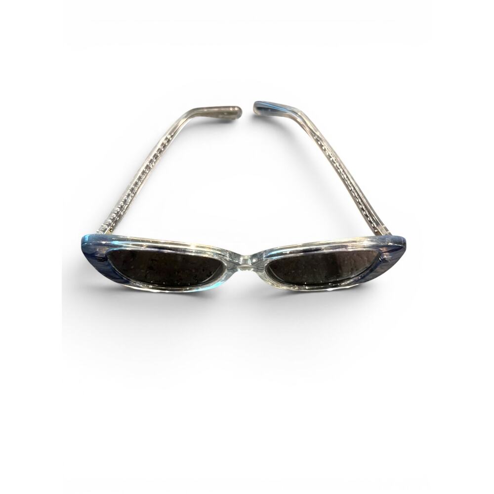Coach HC8322 C6183 sunglasses transparent blue ombré frame tinted gradient - Picture 4 of 7